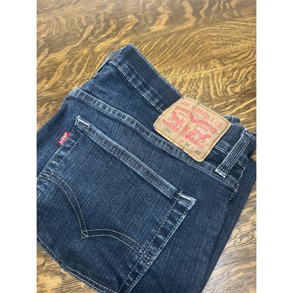 Levi's‎ 559 Jeans Mens 34x30 Dark Wash Relaxed Straight Fit Denim